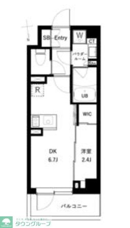 アーバンパーク高井戸の物件間取画像